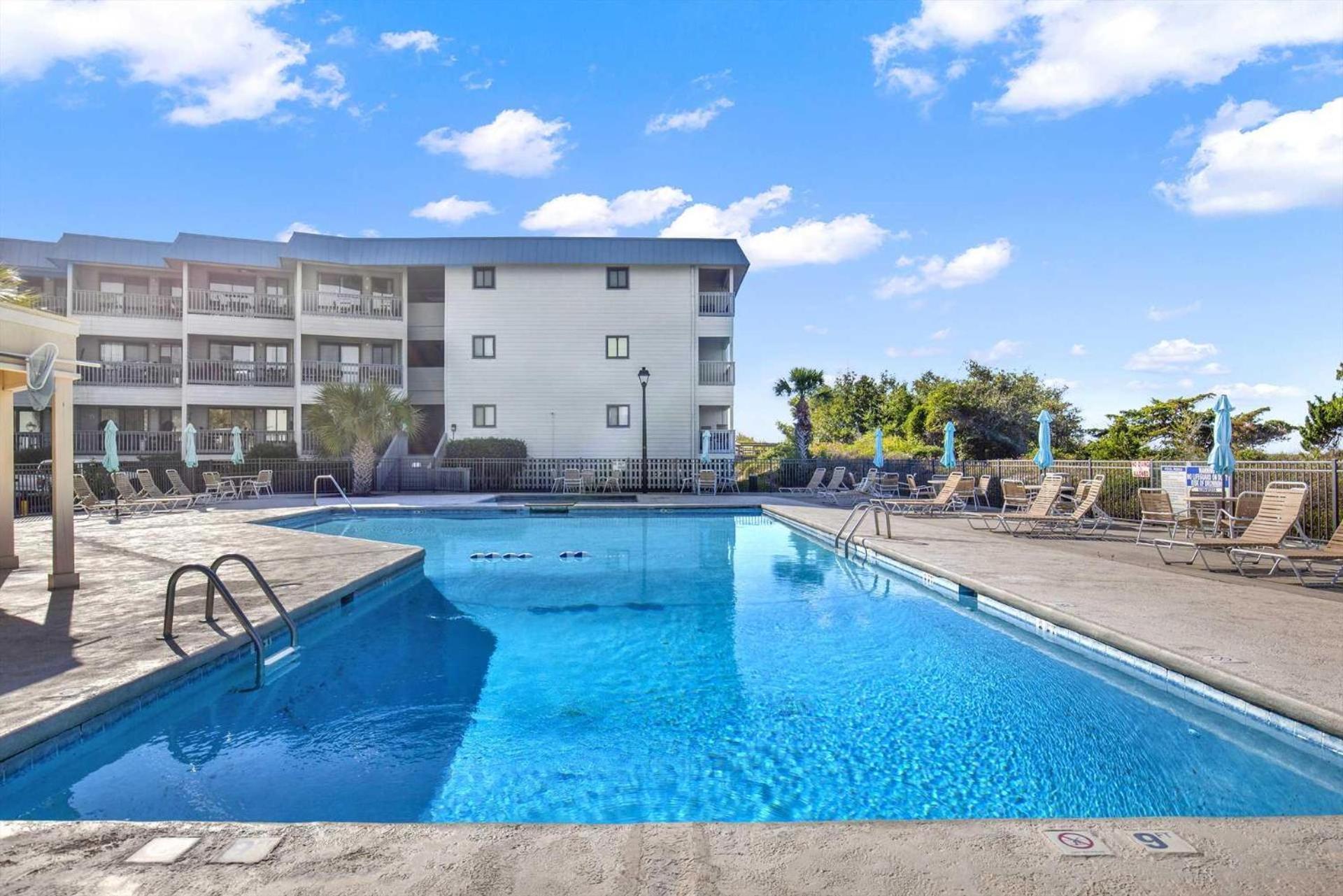 Savannah Beach & Racquet Club 217B Tybee Island Exteriör bild