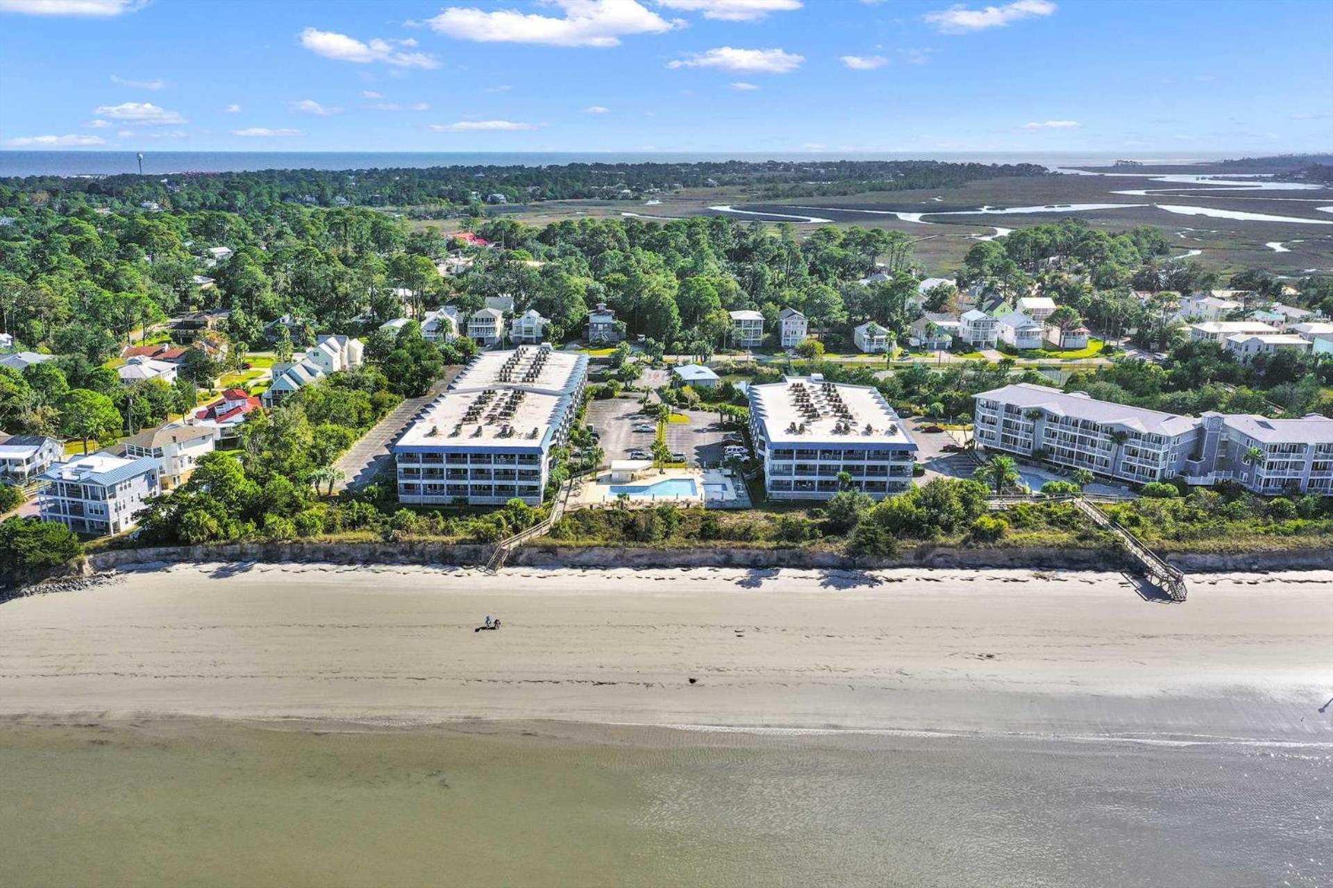 Savannah Beach & Racquet Club 217B Tybee Island Exteriör bild